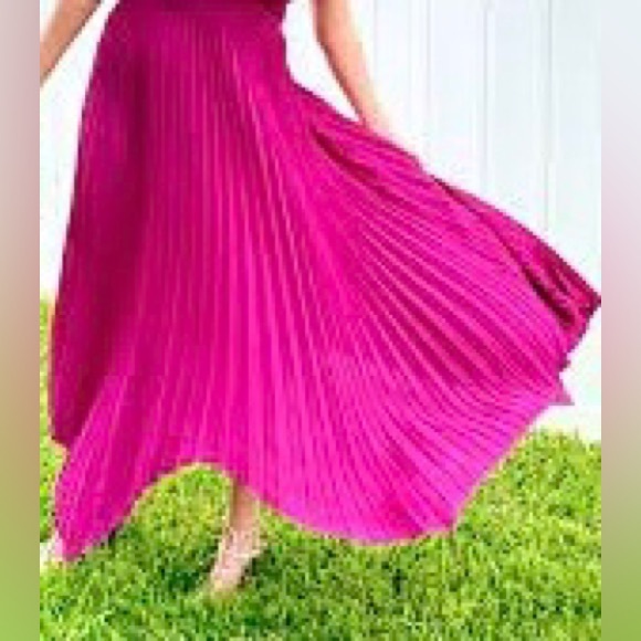 TCEC Pink Ruffle Maxi Dress - Picture 8 of 12